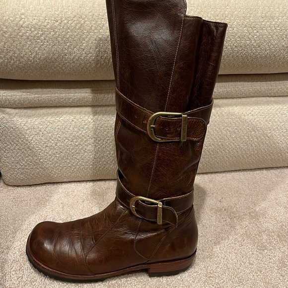 Jim Barnier brown leather boot sz11 - Picture 2 of 11